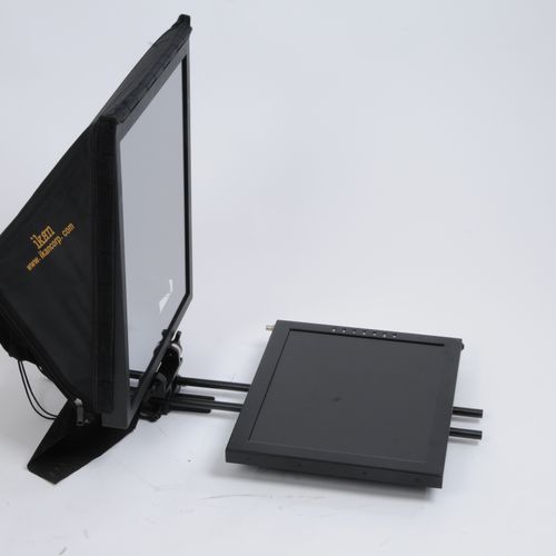 thumbnail-2 for ikan 17" High-Bright Teleprompter & Hard Case Travel Kit PT3700-HB-TK